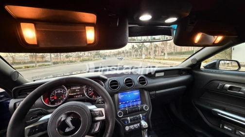 فورد موستانج 2015 أزرق أوتوماتيك مستعملة للبيع في مدينتى - 3