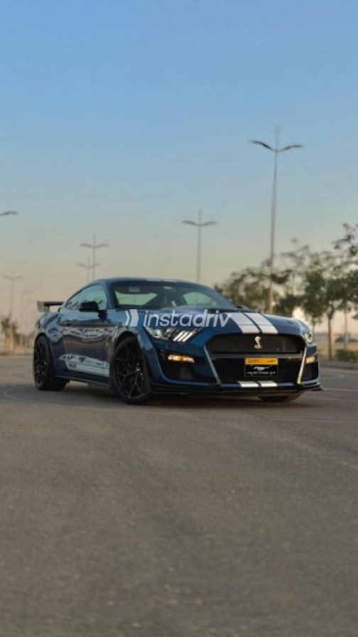 فورد موستانج 2015 أزرق أوتوماتيك مستعملة للبيع في مدينتى - 4