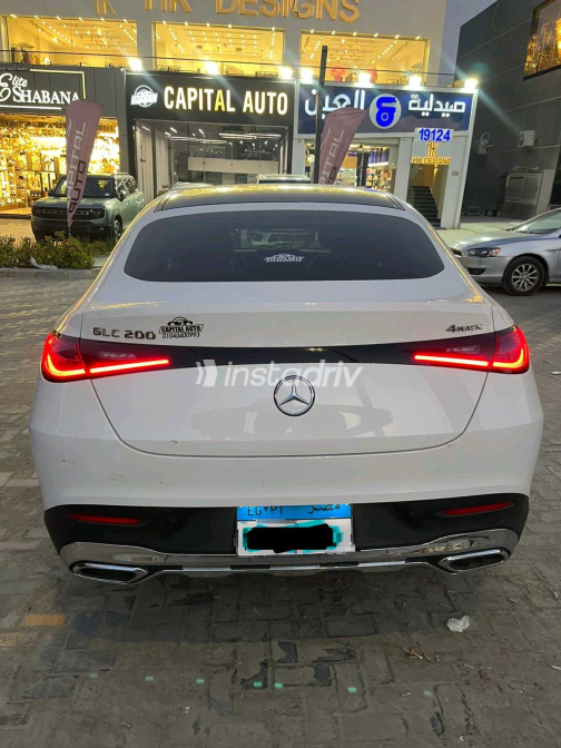 مرسيدس GLC 200 2024 أبيض أوتوماتيك مستعملة للبيع في الجيزة - 6