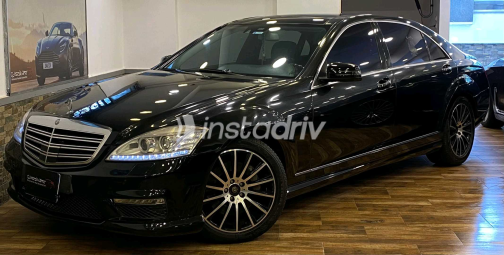 مرسيدس S 500 2007 أسود أوتوماتيك مستعملة للبيع في مصر الجديدة - 7