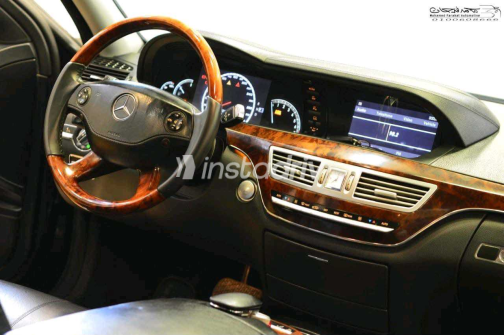 مرسيدس S 500 2007 أسود أوتوماتيك مستعملة للبيع في مصر الجديدة - 9