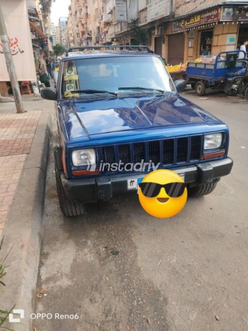 Jeep Cherokee 1996 Dark Blue Automatic Used for Sale in Alexandria - 6