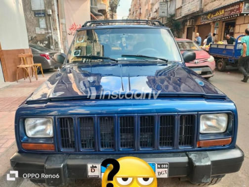Jeep Cherokee 1996 Dark Blue Automatic Used for Sale in Alexandria - 7
