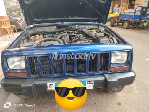 Jeep Cherokee 1996 Dark Blue Automatic Used for Sale in Alexandria - 8