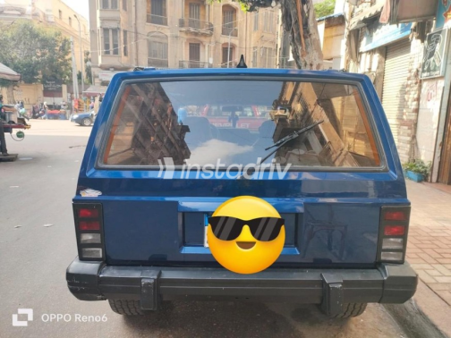 Jeep Cherokee 1996 Dark Blue Automatic Used for Sale in Alexandria - 9
