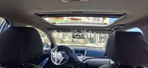 Hyundai Accent RB 2019 Gray Automatic Used for Sale in Cairo - 4
