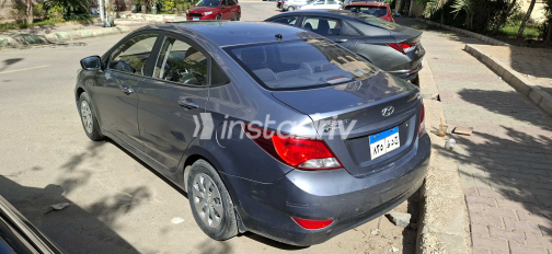 Hyundai Accent RB 2019 Gray Automatic Used for Sale in Cairo - 6