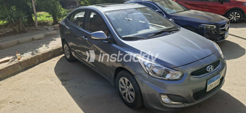 Hyundai Accent RB 2019 Gray Automatic Used for Sale in Cairo - 9