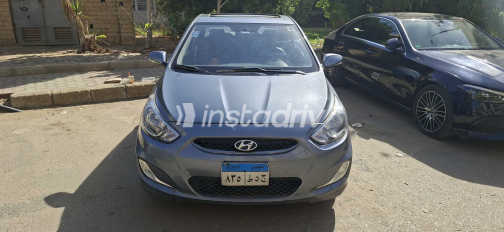Hyundai Accent RB 2019 Gray Automatic Used for Sale in Cairo - 10