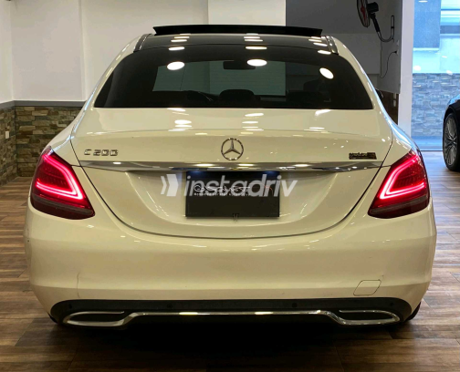 Mercedes C 200 2020 White Automatic Used for Sale in Heliopolis - 1