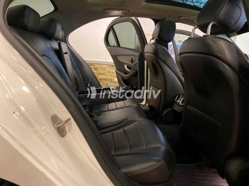 Mercedes C 200 2020 White Automatic Used for Sale in Heliopolis - 7