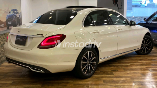 Mercedes C 200 2020 White Automatic Used for Sale in Heliopolis - 8