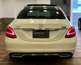 Mercedes C 200 2020 White Automatic Used for Sale in Heliopolis
