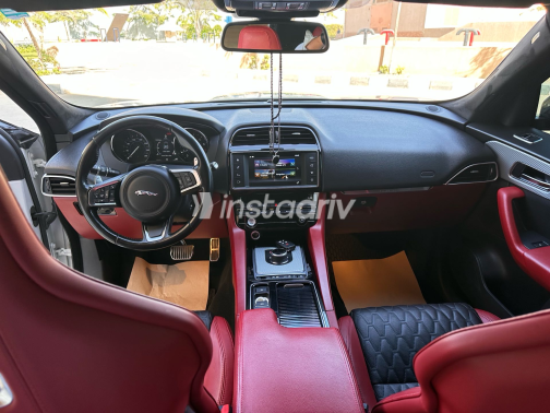 Jaguar F-Pace 2018 White Automatic Used for Sale in Cairo - 3