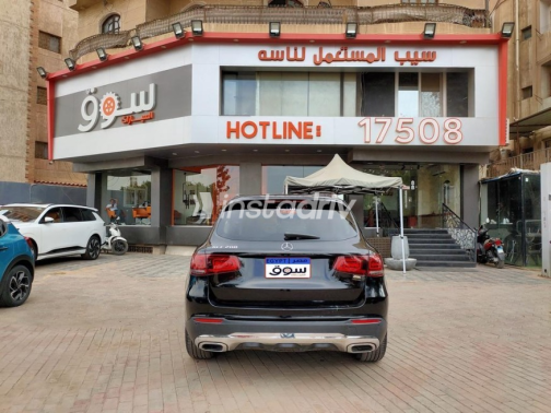 Mercedes GLC 200 2021 Black Automatic Used for Sale in Cairo - 4