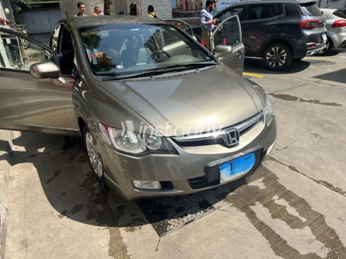 Honda Civic 2008 Gold Automatic Used for Sale in Cairo - 3