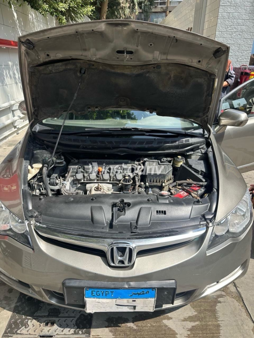 Honda Civic 2008 Gold Automatic Used for Sale in Cairo - 5