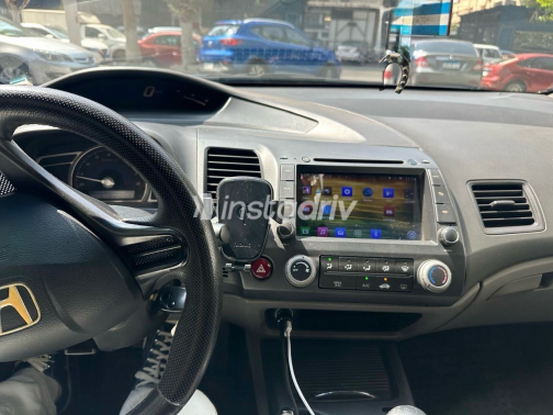 Honda Civic 2008 Gold Automatic Used for Sale in Cairo - 8
