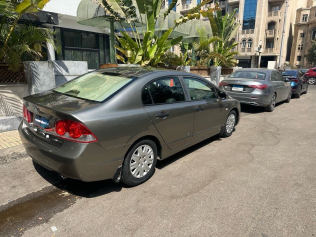 Honda Civic 2008 Gold Automatic Used for Sale in Cairo