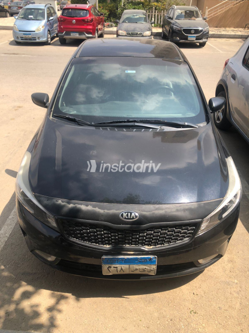 Kia K3 2018 Black Automatic Used for Sale in Madinaty - 5
