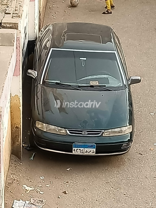 Kia Sephia 1995 White Manual Used for Sale in Cairo - 3