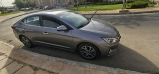 Hyundai Elantra AD 2020 Gray Automatic Used for Sale in Madinaty
