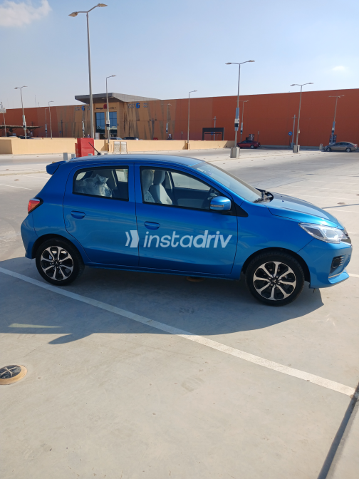 Mitsubishi Mirage 2024 Blue Automatic Used for Sale in Alexandria - 2