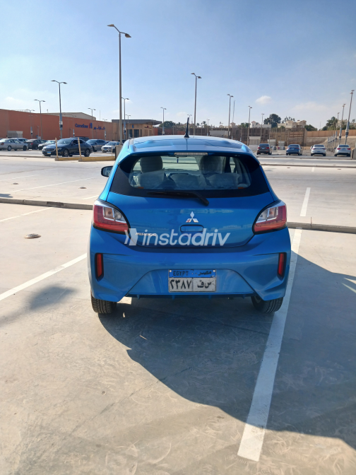 Mitsubishi Mirage 2024 Blue Automatic Used for Sale in Alexandria - 3