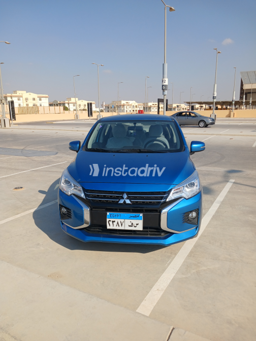 Mitsubishi Mirage 2024 Blue Automatic Used for Sale in Alexandria - 5