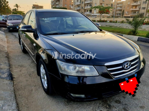 Hyundai Sonata 2006 Black Automatic Used for Sale in Ismailia - 4