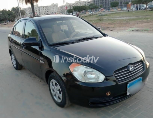 هيونداي اكسنت 2010 أزرق أوتوماتيك مستعملة للبيع في الجيزة - 3