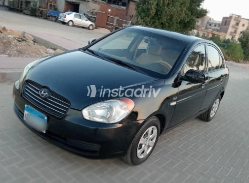 هيونداي اكسنت 2010 أزرق أوتوماتيك مستعملة للبيع في الجيزة - 4