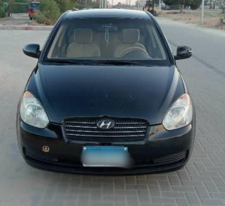 هيونداي اكسنت 2010 أزرق أوتوماتيك مستعملة للبيع في الجيزة