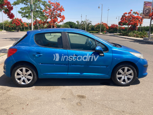 Peugeot 207 2007 Blue Manual Used for Sale in Cairo - 2