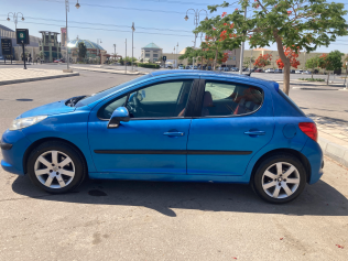 Peugeot 207 2007 Blue Manual Used for Sale in Cairo