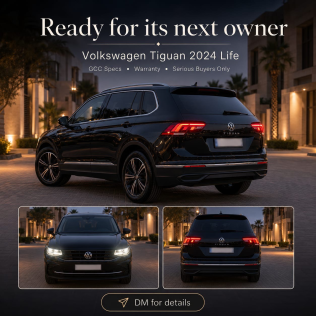Volkswagen Tiguan 2024 Gray Automatic Used for Sale in Heliopolis