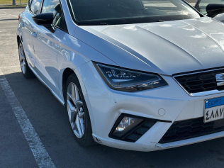 Seat Ibiza 2019 White Automatic Used for Sale in Giza