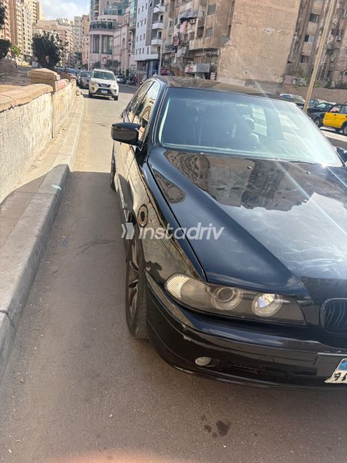 بي ام دبليو 523 1998 أسود أوتوماتيك مستعملة للبيع في الإسكندرية - 2