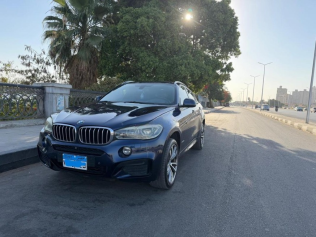 BMW X6 2017 Dark Blue Automatic Used for Sale in Maadi