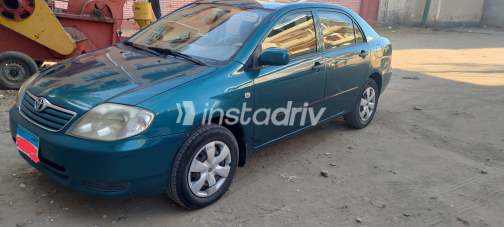 Toyota Corolla 2002 Turquoise Automatic Used for Sale in Tanta - 8