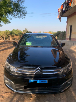 Citroën C Elysee 2021 Black Automatic Used for Sale in Giza