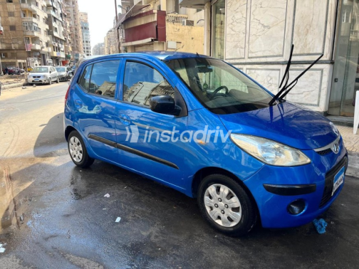 هيونداي I10 2010 أزرق يدوي مستعملة للبيع في الإسكندرية - 1