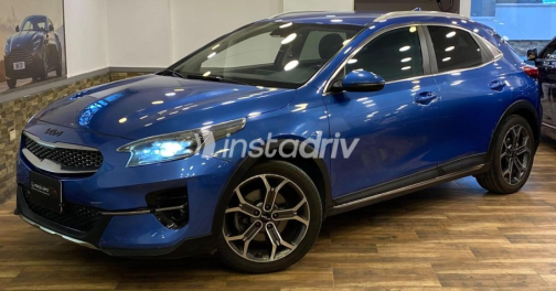 Kia Xceed 2022 Dark Blue Automatic Used for Sale in Heliopolis - 1
