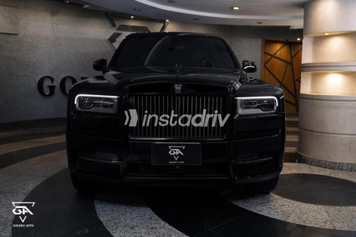 Rolls Royce Cullinan 2023 Black Automatic Used for Sale in Cairo - 1