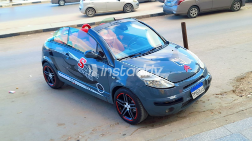 سيتروين C3 2005 رمادي يدوي مستعملة للبيع في المقطم - 1