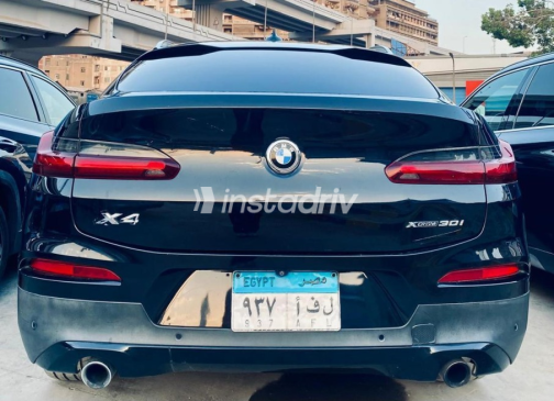 بي ام دبليو X4 2020 أسود أوتوماتيك مستعملة للبيع في القاهرة - 6