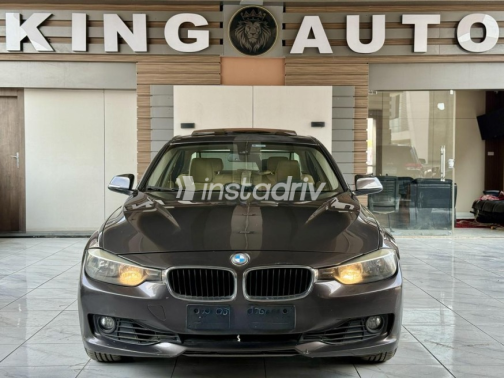BMW 320 2014 Brown Automatic Used for Sale in Cairo - 1