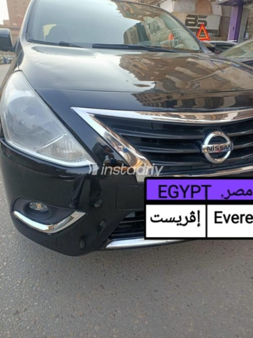 Nissan Sunny 2020 Black Automatic Used for Sale in El Haram - 2