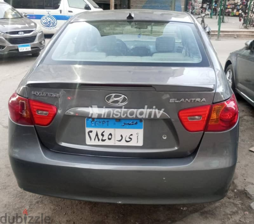 Hyundai Elantra 2009 Gray Automatic Used for Sale in Cairo - 6