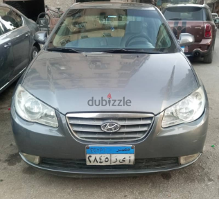 Hyundai Elantra 2009 Gray Automatic Used for Sale in Cairo
